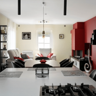 Gaëlle Maire - Architecte et décoratrice d'intérieur à Liège : Projet : Aménagement d’une cuisine avec îlot : Photo avant